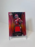 2024 Select, Xavier Worthy Draft Selections Red Prizm Color Match Patch RC