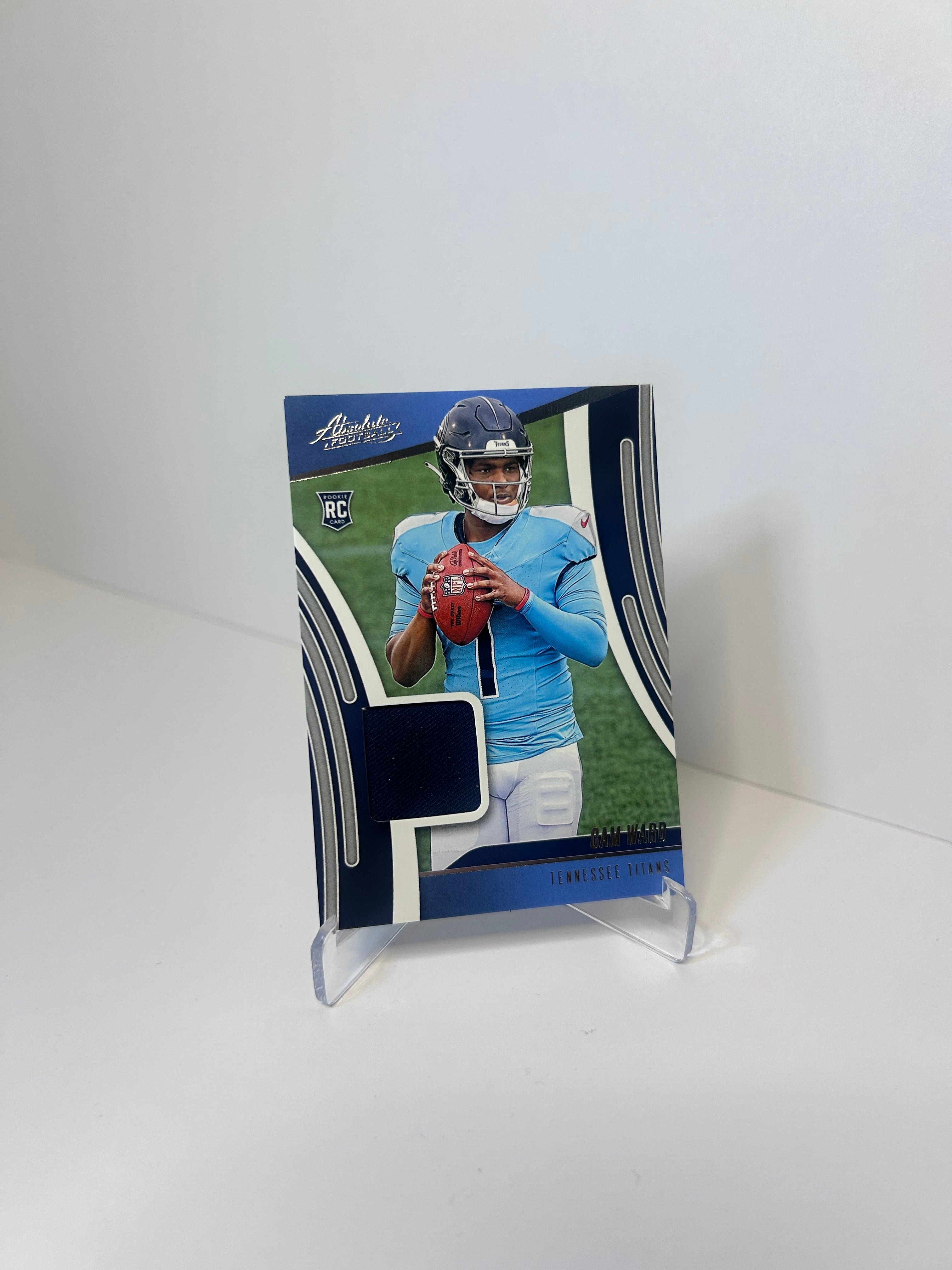 2025 Panini Absolute Cam Ward Absolute Rookie Patch #ARM-CWD Titans RC