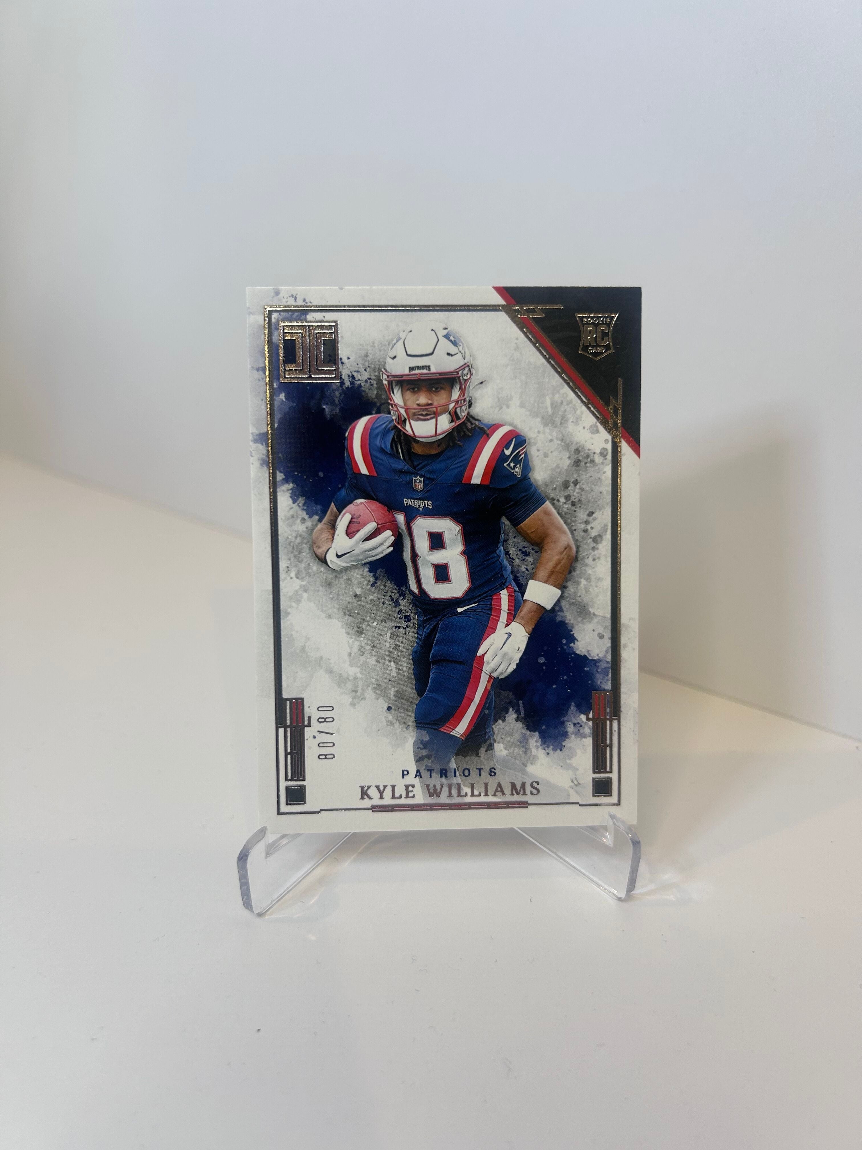2025 Panini Impeccable - Rookies Kyle Williams #80 /80 (RC)